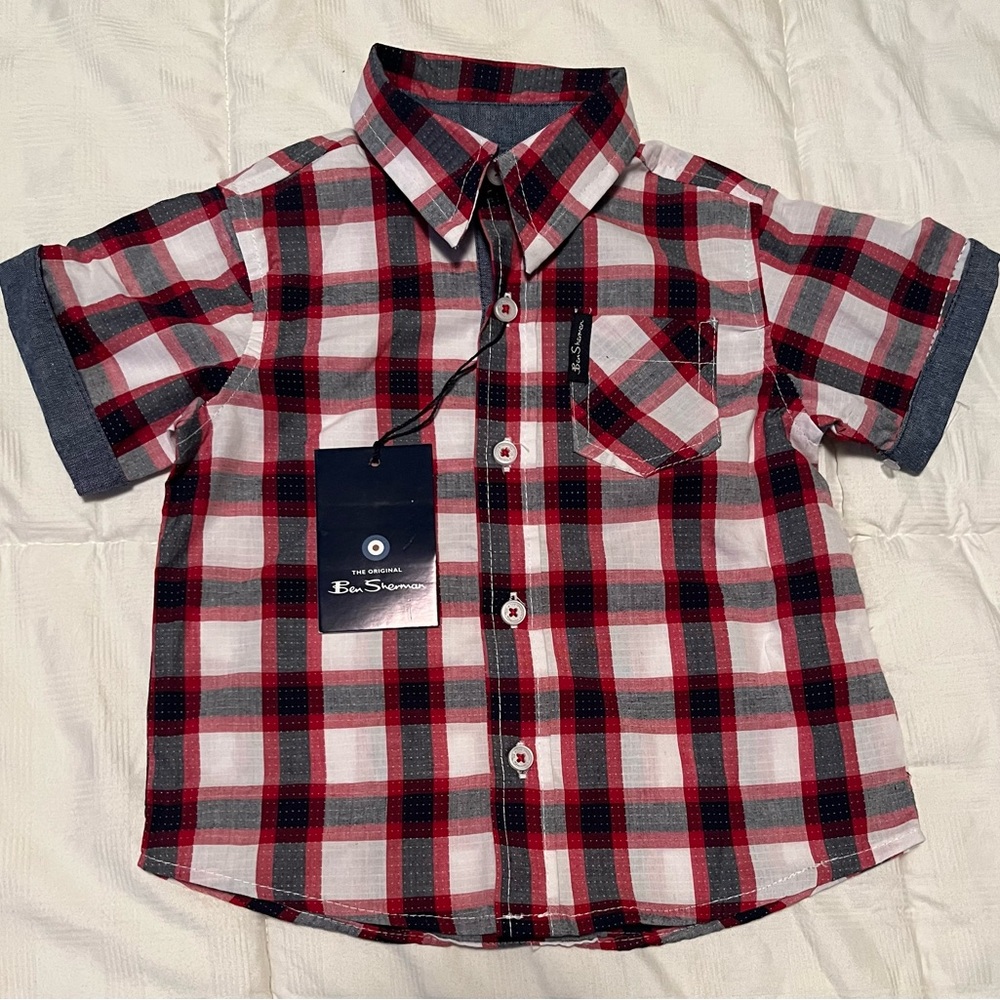 Ben Sherman shirt 18 months NWT